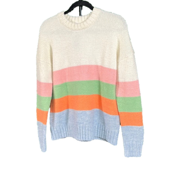 twik Sweaters - TWIK Par Simons size Medium NWT Blue, Orange, Green,Pink, Cream